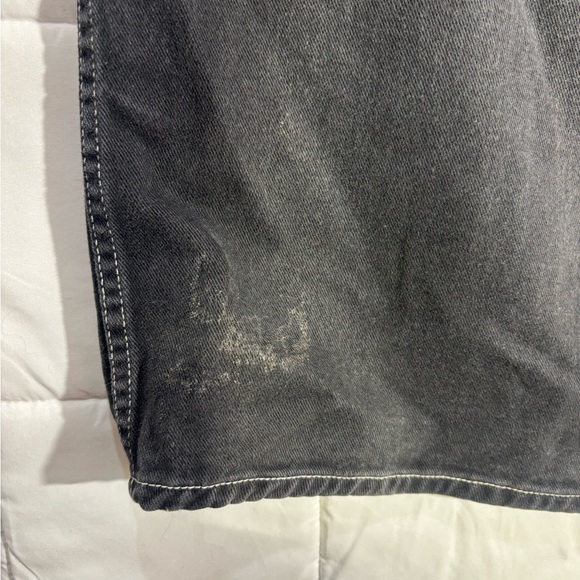 Vintage 90s BREAKDOWN Wide Leg Black Cargo Jeans JNCO Style - Picture 12 of 16